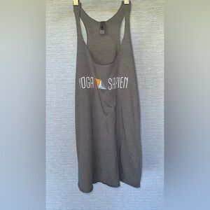 Next Level Apparel w/Yoga Sapien logo
Women’s racer back tank top